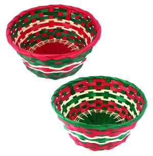 CESTO BAMBU 20X20X9CM