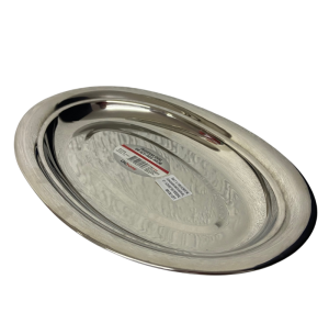 TRAVESSA INOX OVAL 30X19CM