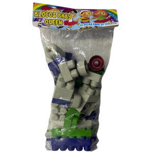 PEDAGÓGICO BLOCOS MONTAR 39PÇS