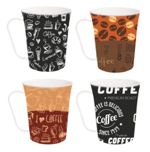 CANECA PLÁSTICA 430ML CAFÉ