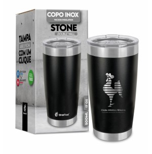 COPO TÉRMICO STONE 500ML ATLÉTICO