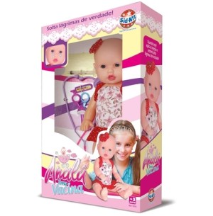 BONECA ANALÚ TOMA VACINA