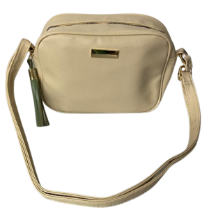 BOLSA FEMININA TRANSVERSAL OFF WHITE