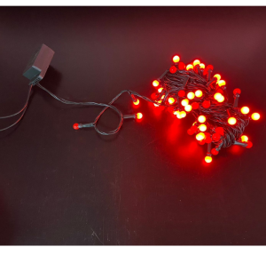 PISCA CEREJINHA 8 FUNÇOES 100 LEDS VERMELHO