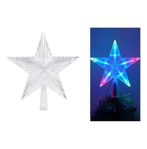 PISCA PONTEIRA ESTRELA LED 18CM COR DIGITAL