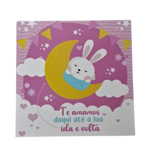 QUADRO DEC.MDF 20X20CM FRASE