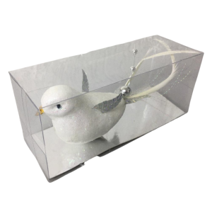  ENFEITE PASSÁRO GLITTER 7CM PREGADOR