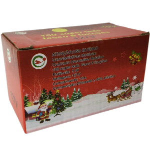 PISCA LED FIO TRANSPARENTE 8 FUNÇÕES 100LEDS AM FOSCO