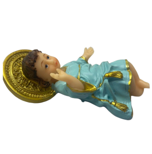 RESINA MENINO JESUS ALMOFADA 9CM