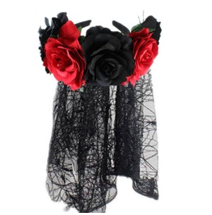 TIARA VÉU VIUVA MEXICANA