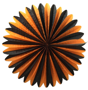 HALLOWEEN LEQUE FLOR PAPEL 50CM