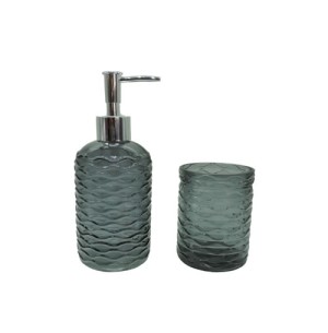 KIT BANHEIRO VIDRO 2PÇS