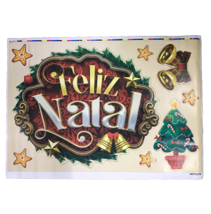 PAINEL DECOR.FELIZ NATAL 60X44CM