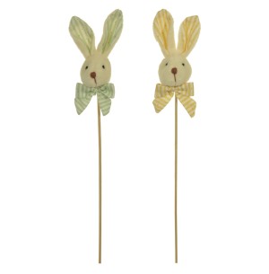 PÁSCOA ADORNO PALITO COELHO 30CM