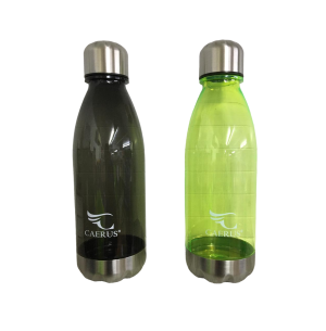 SQUEEZE PLÁSTICA 600ML BASE METAL