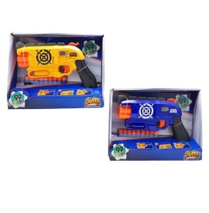 PISTOLA ATIRA DARDOS 32CM C/6 DARDOS