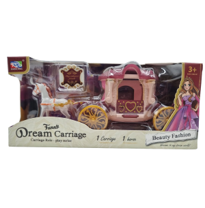 CARRUAGEM C/ CAVALO 21CM