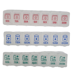 ORGANIZADOR COMPRIMIDOS PLÁST.7 DIV