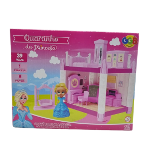COLEÇÃO PRINCESA 24CM QUARTINHO 39 PÇS
