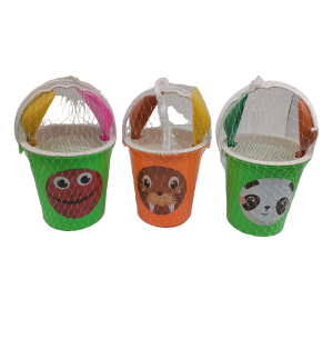 BALDE PRAIA 13CM 3PÇS