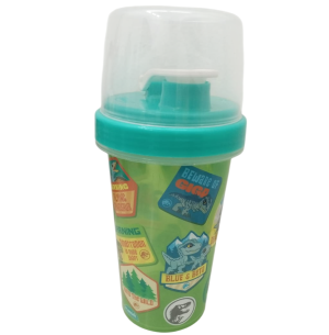 SHAKEIRA PLÁST.INF.320ML JURASSIC