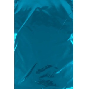 SACO METAL 20X29CM 50UN LISO AZUL TIFFANY