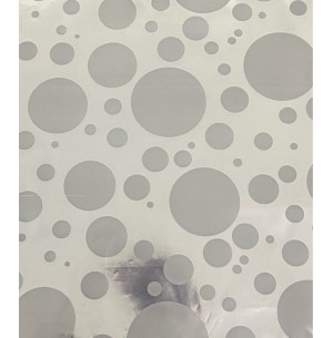 SACO METAL 25X36CM 50UN DESIGUAL BRANCO