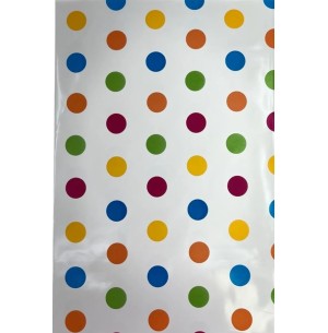 SACO METAL 30X44CM 50UN POAS COLOR BRANCO