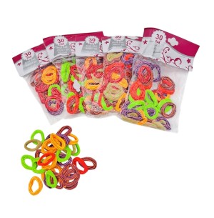 RABICÓ CABELO MEIA MINI 30UN COR