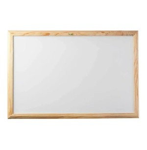 QUADRO BRANCO 50X40 MAD.