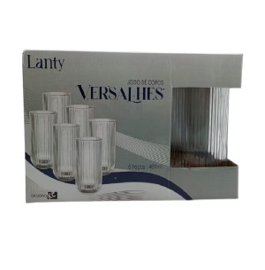 COPO VIDRO 460ML 6UN