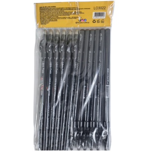 LÁPIS CREON DZ C/ APONTADOR PRETO