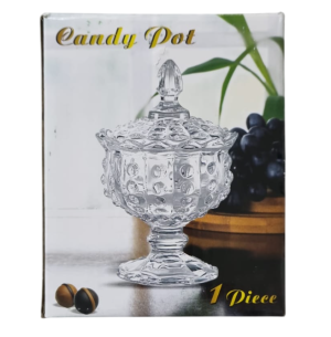 BOMBONIERE VIDRO 9X15CM