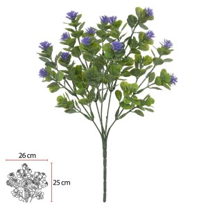 FLOR BUQUÊ X5 32CM LAVANDA