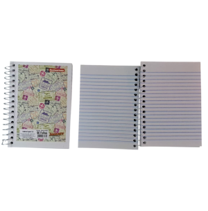 CADERNETA ESP.FLEX.1/8 96FLS 10UN