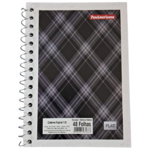 CADERNETA ESP.FLEX.1/8 48FLS 20UN