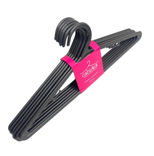 CABIDE PLÁSTICO 6UN PRETO