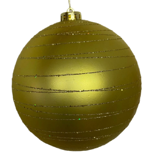  BOLA PCT 25CM DECORADA GLITTER DR FOSCA