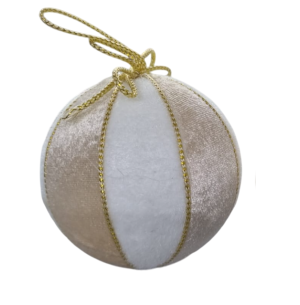  BOLA CX 12CM CAMURÇA BEGE/BR