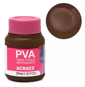 TINTA FOSCA ARTES.37ML 12UN MARROM