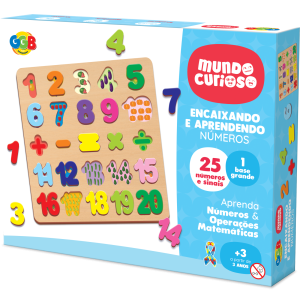 PEDAGÓGICO ENCAIXANDO E APRENDENDO NÚMEROS