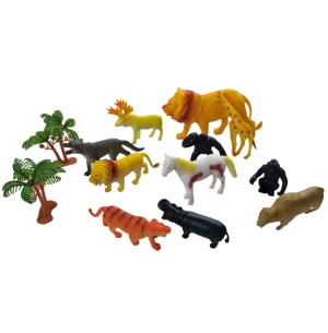 ANIMAL VINIL FLORESTA 13PÇ