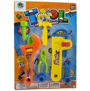 KIT FERRAMENTA INFANTIL 7 PEÇAS 