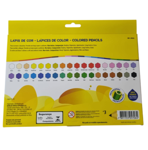 LÁPIS COR SEXT.36 CORES