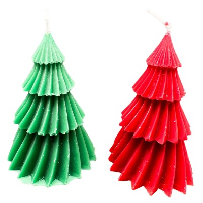 VELA PARAFINA 11CM ÁRVORE