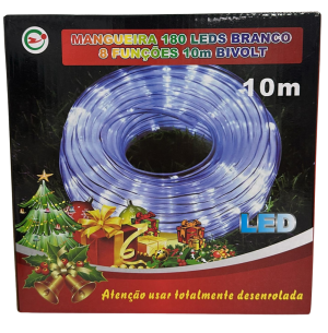 MANGUEIRA 10M LED BR 8F BIVOLT