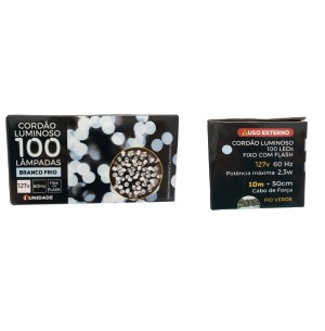  PISCA STROBO 100 LED FV 10M BR IP44 M/F