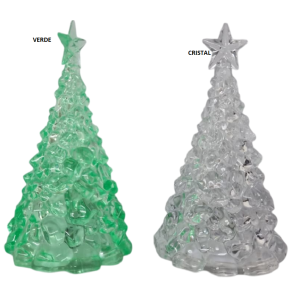 ÁRVORE MINI LED 10CM ACRÍLICO