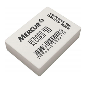 BORRACHA RECORD 40 BRANCA 40UN