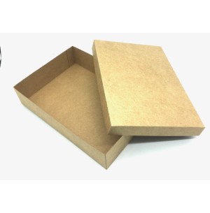 CAIXA PRESENTE 26X18X6CM KRAFT LISA